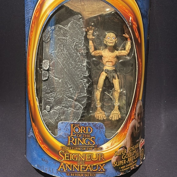 ToyBiz Lord Of The Rings Return of The King Poseable GOLLUM Action Figure - Picture 2 of 6